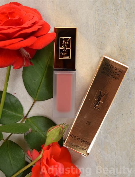 ysl liquid matte lip stain 23|ysl lip stain review.